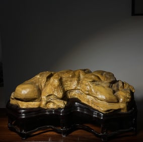 An Exquisite Lingbi Stone Ornament