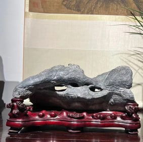 An Exquisite Lingbi Stone Ornament