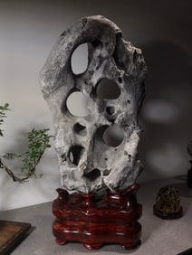 An Exquisite Taihu Stone Ornament