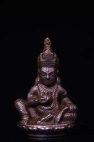 An Exquisite Iron Statue of Mammon