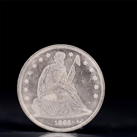 USA One Dollar 1865 Coin