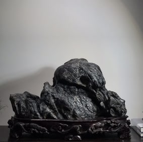 An Exquisite Lingbi Stone Ornament