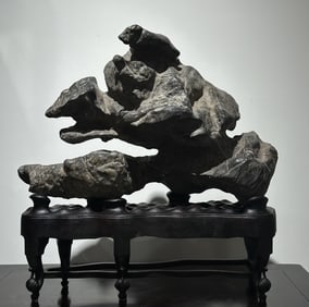 An Exquisite Lingbi Stone Ornament