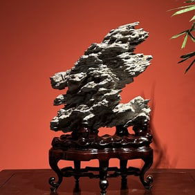 An Exquisite Lingbi Stone Ornament