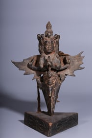 A Rare Iron Vajry Pestle