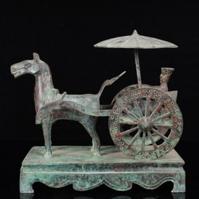 An Archaic Bronze Carriage