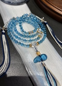 An Exquisite Aquamarine Necklace