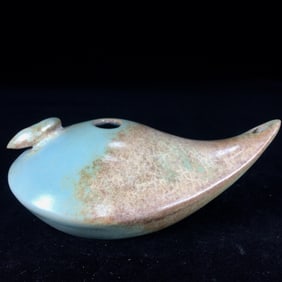 An Exquisite Ru yao Water Pot