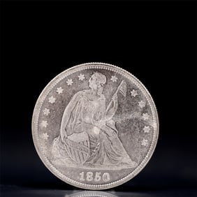 USA One Dollar 1850 Coin