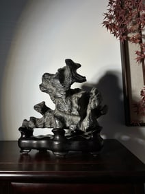 An Exquisite Lingbi Stone Ornament