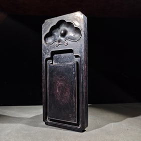 An Exquisite with poem Inkstone