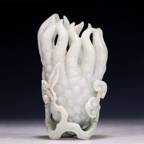 A Superb Jadeite 'Finger Citron'