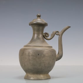 A Exquisite Coppery Ewer