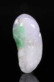 An Exquisite Jadeite Figure Pattern Pendant