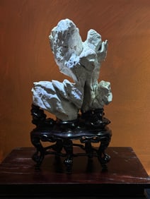 An Exquisite Baiying Stone Ornament