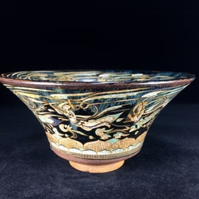 An Exquisite Jian yao Character and Story Pattern Bowl