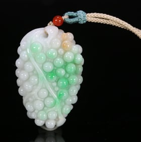 An Exquisite Jadeite Pendant