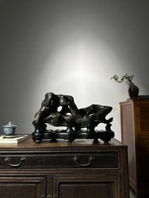 An Exquisite Taihu Stone Ornament