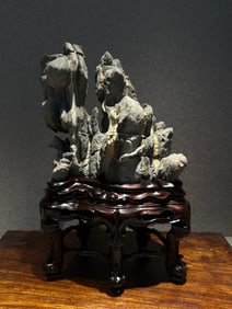 An Exquisite Lingbi Stone Ornament