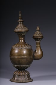 An Exquisite Bronze Ewer