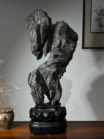 An Exquisite Lingbi Stone Ornament