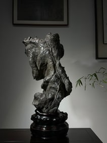 An Exquisite Lingbi Stone Ornament