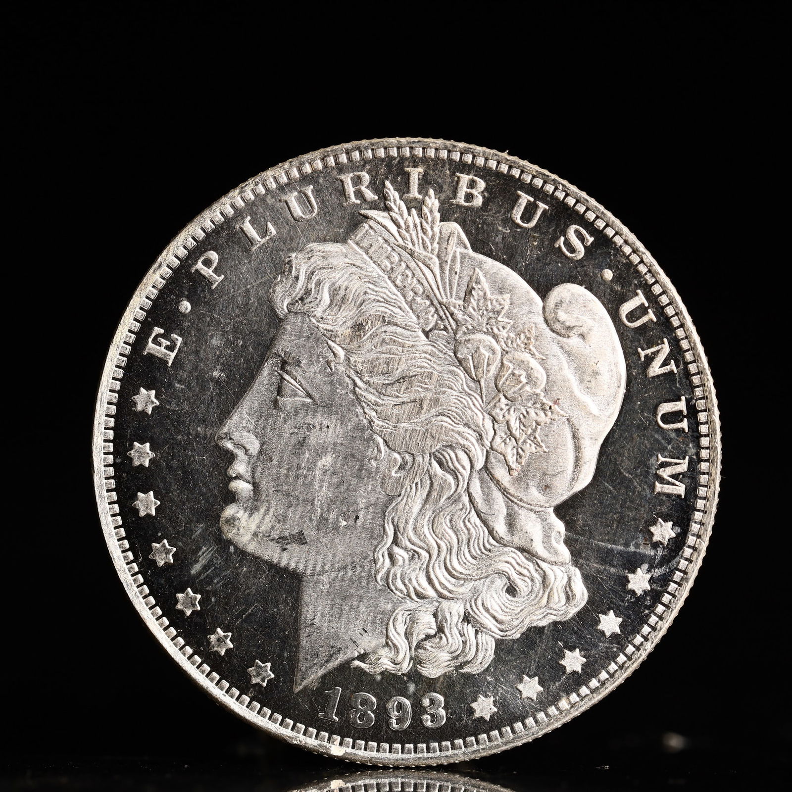 USA Morgan Dollar 1893 Coin (1 of 2)
