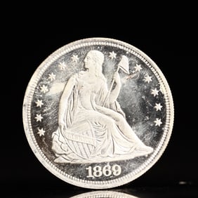 USA One Dollar 1869 Coin