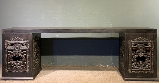 A Huge Zitanwood Dragon Pattern Table