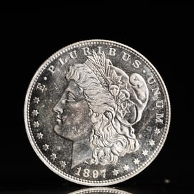 USA Morgan Dollar 1897 Coin