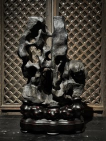 An Exquisite Taihu Stone Ornament