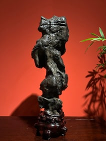 An Exquisite Lingbi Stone Ornament