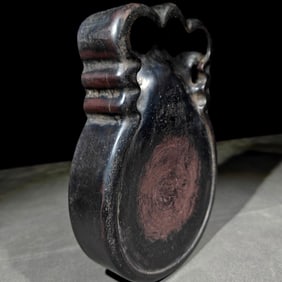 An Exquisite with poem Inkstone