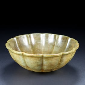 An Exquisite White Jade Bowl