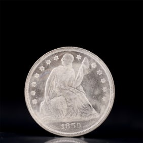 USA One Dollar 1859 Coin