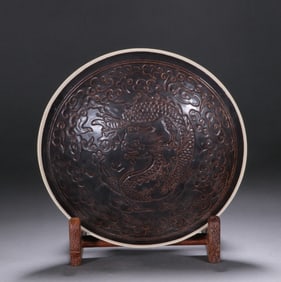 An Exquisite Ding yao Dragon Pattern Bowl