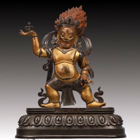 A Solemn A Rare Buddha Statue