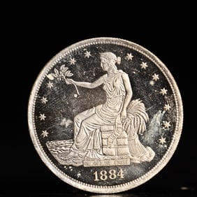 USA Trade Dollar 1884 Coin