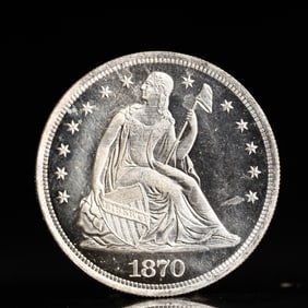 USA One Dollar 1870 Coin