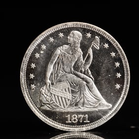 USA One Dollar 1871 Coin