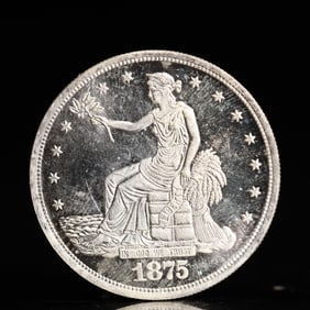USA Trade Dollar 1875 Coin