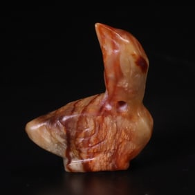An Archaic Gaogu Jade Bird