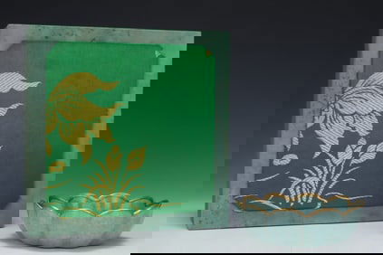 A Exquisite Ru yao ice Crackle Pattern Brush Washer