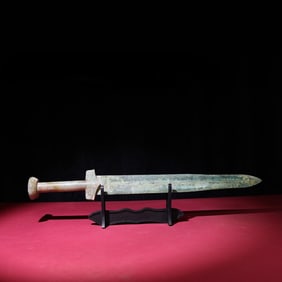 A Exquisite Hotan Jade Sword