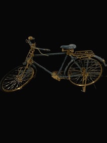 A Exquisite Cloisonne Bicycle