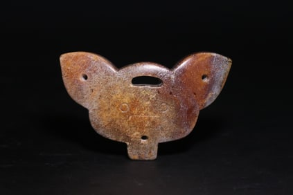 An Archaic Gaogu Jade Rabbit Ornament