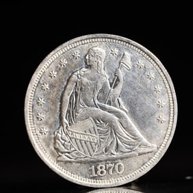 USA One Dollar 1870 Coin