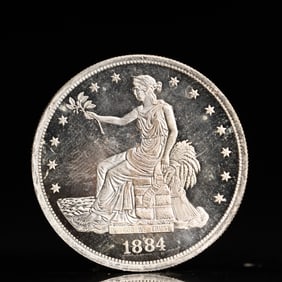 USA Trade Dollar 1884 Coin