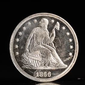 USA One Dollar 1866 Coin