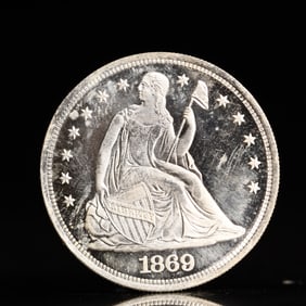 USA One Dollar 1869 Coin